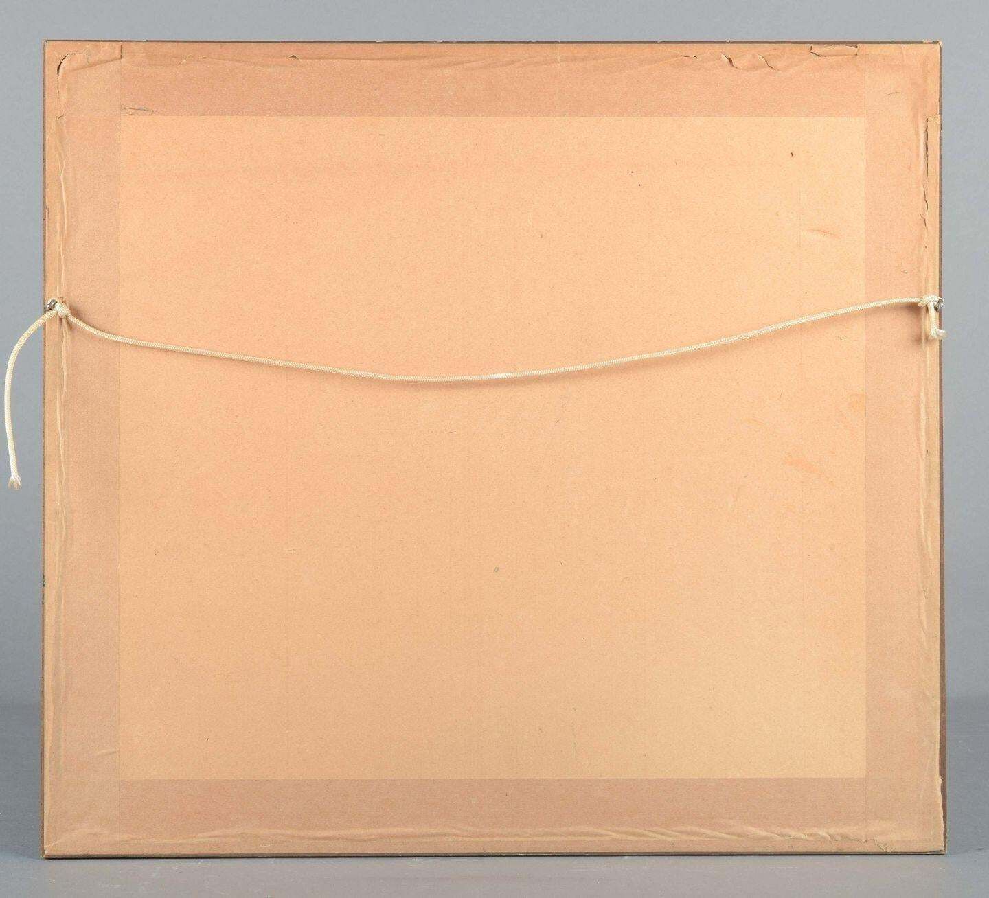 Olivia Holm Møller. Woodcut On Paper. Title: Unconditional. Mid 20th C. photo 351.0