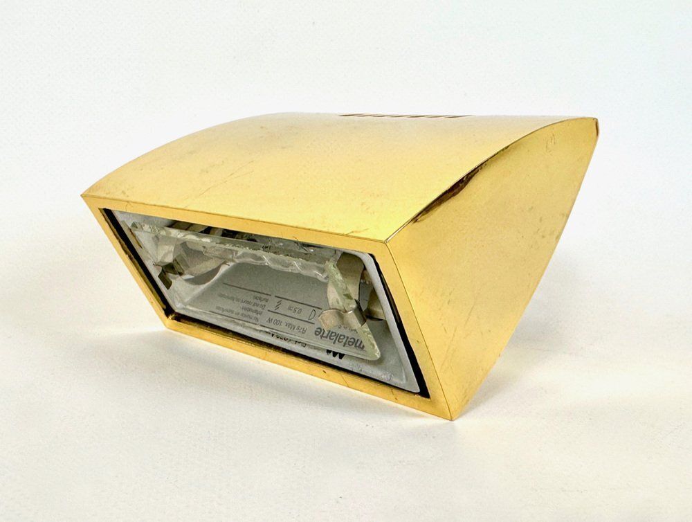 Brass Arqui Sconce By Arch M. Sergi And Oscar Devesa For Metalarte, 1980s photo vintage