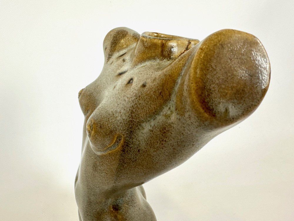 Mid Century Modern Female Torso Ceramic Vase, 1950s photo buy