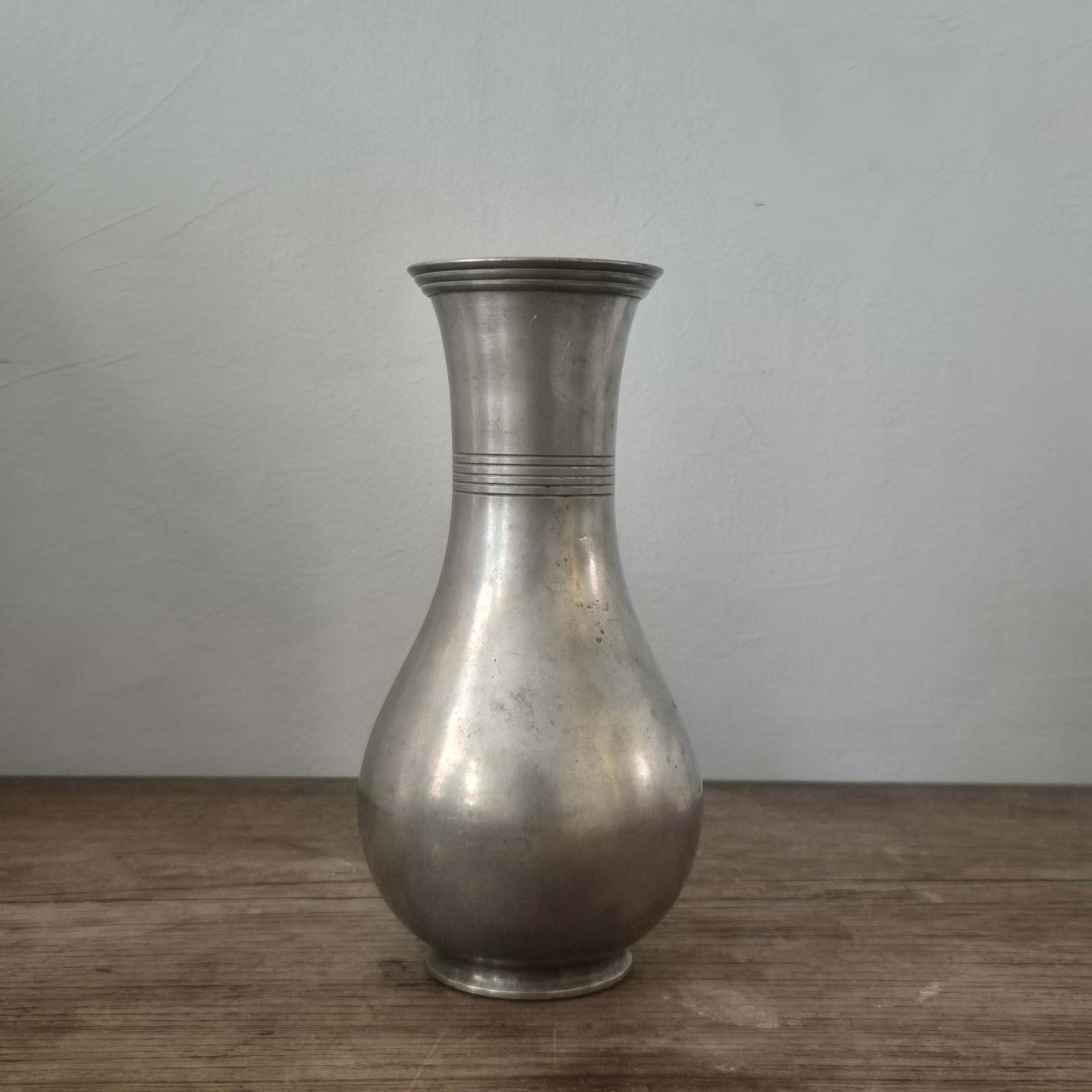 Swedish Funkis/ Functionalism, Timeless Pewter Vase By Guldaktiebolaget photo furniture