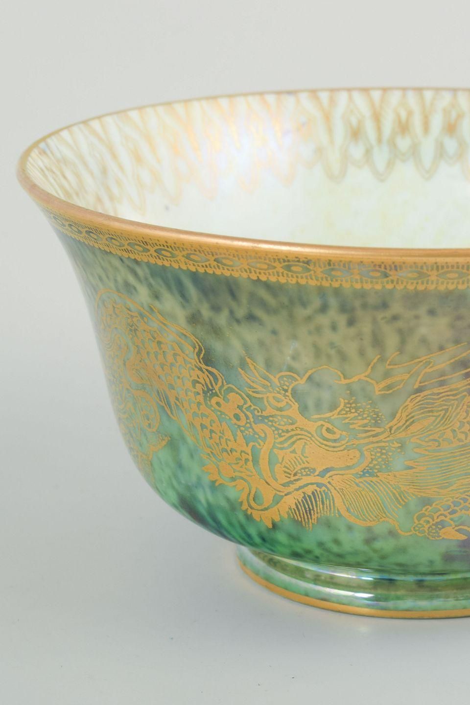Daisy Makeig Jones For Wedgwood. Porcelain Bowl. Fairyland Lustre Series. photo for sale