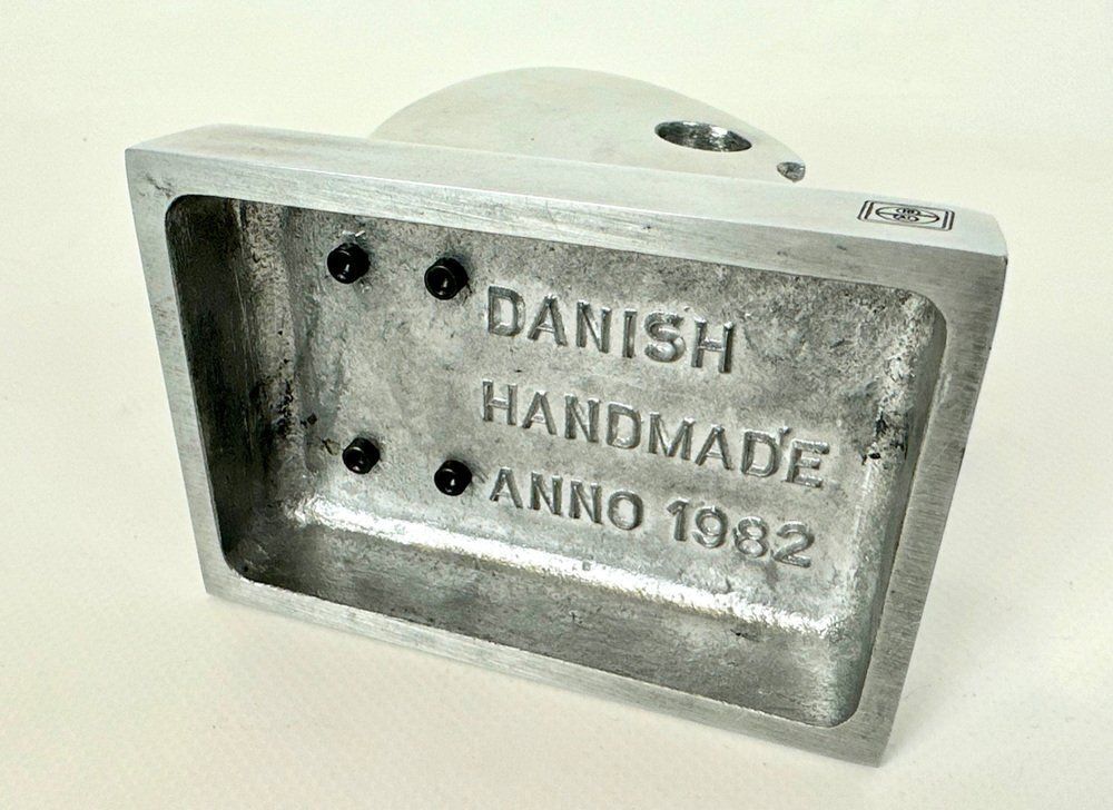 Vintage Aluminium Fish Sculpture From Hattakitkosol Somchai, Denmark, 1982 photo vintage