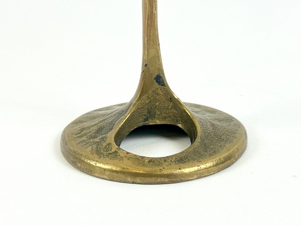 Mid Century Bronze Amadeus Series Candleholder Attributed To Kurt Jesch For Fratelli Tonini, 1950s photo 217.0