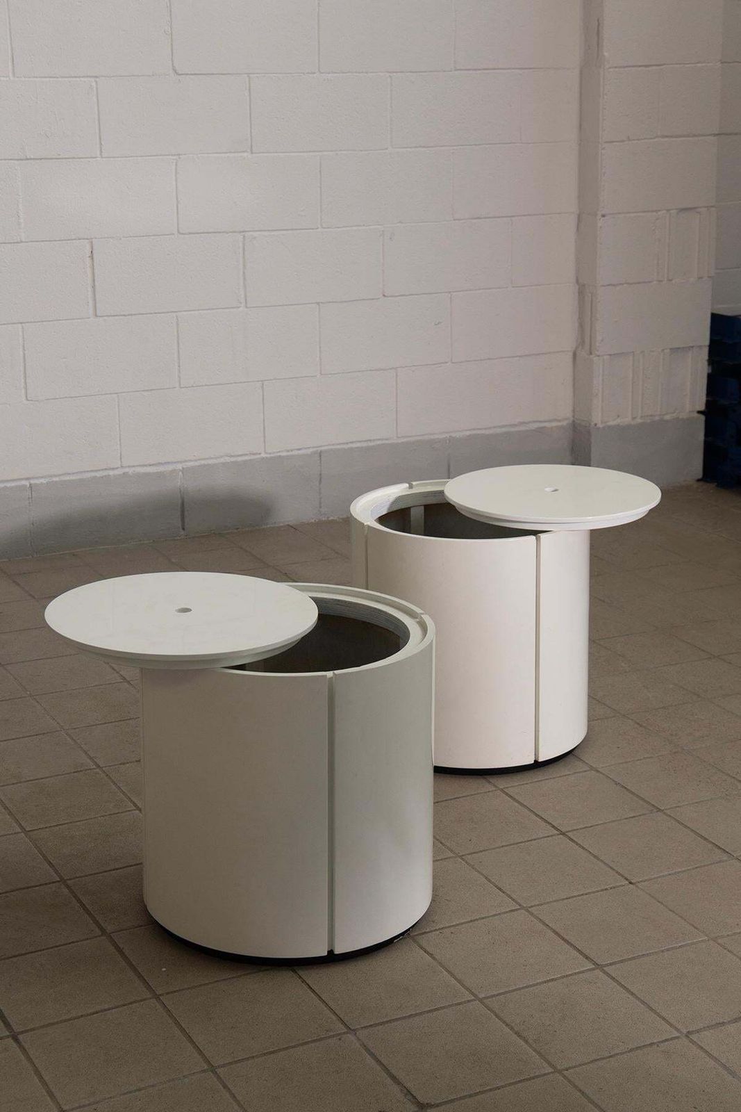 Pair Of Italian Storage Bedside Tables photo Furniture