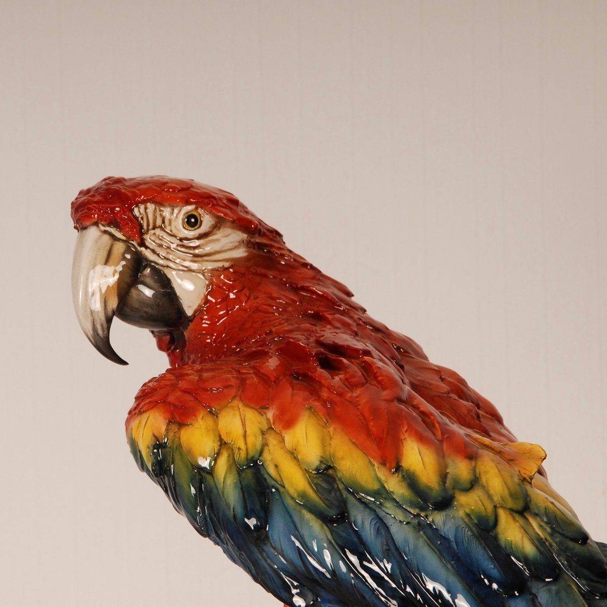 Italian Art Deco Porcelain Macaw Or Parrot In The Style Of Cacciapuoti For Capodimonte, Early 20th Century photo buy