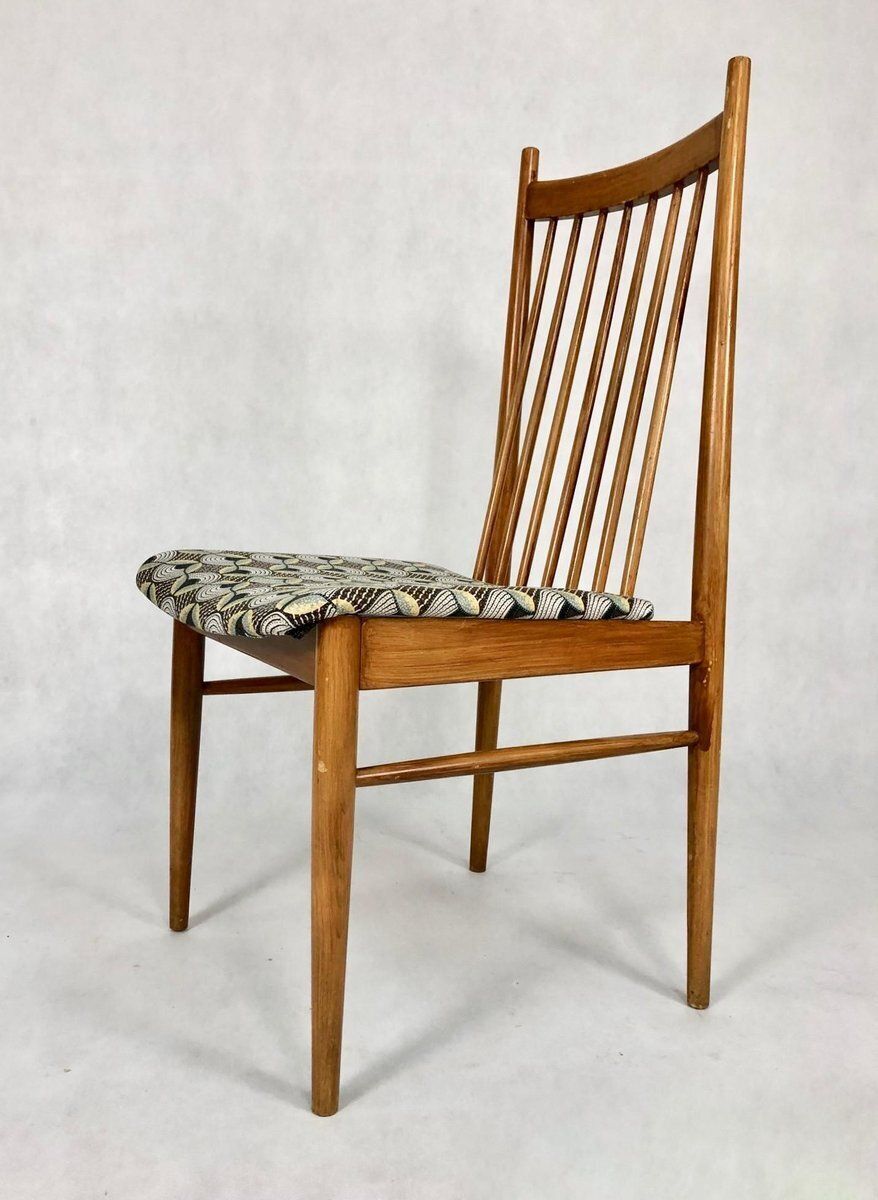 photo for sale High Back Dining Chairs By Ernst Martin Dettinger, 1960s, Set Of 6
