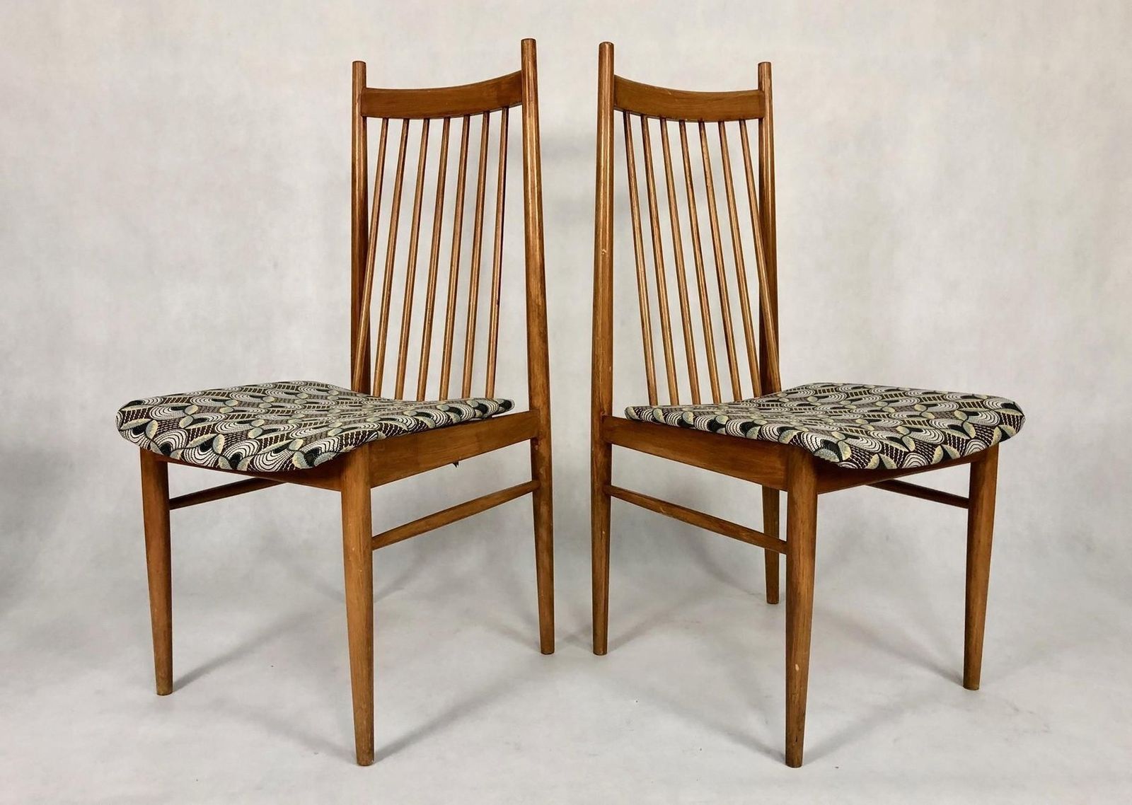 781.0 High Back Dining Chairs By Ernst Martin Dettinger, 1960s, Set Of 6 photo