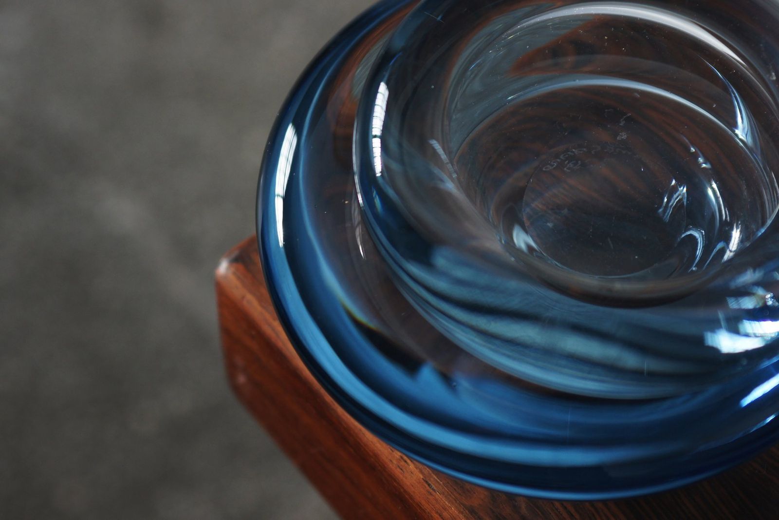 Glass Bowls By Per Lütken For Holmegaard, 1950s Set Of 2 photo vintage