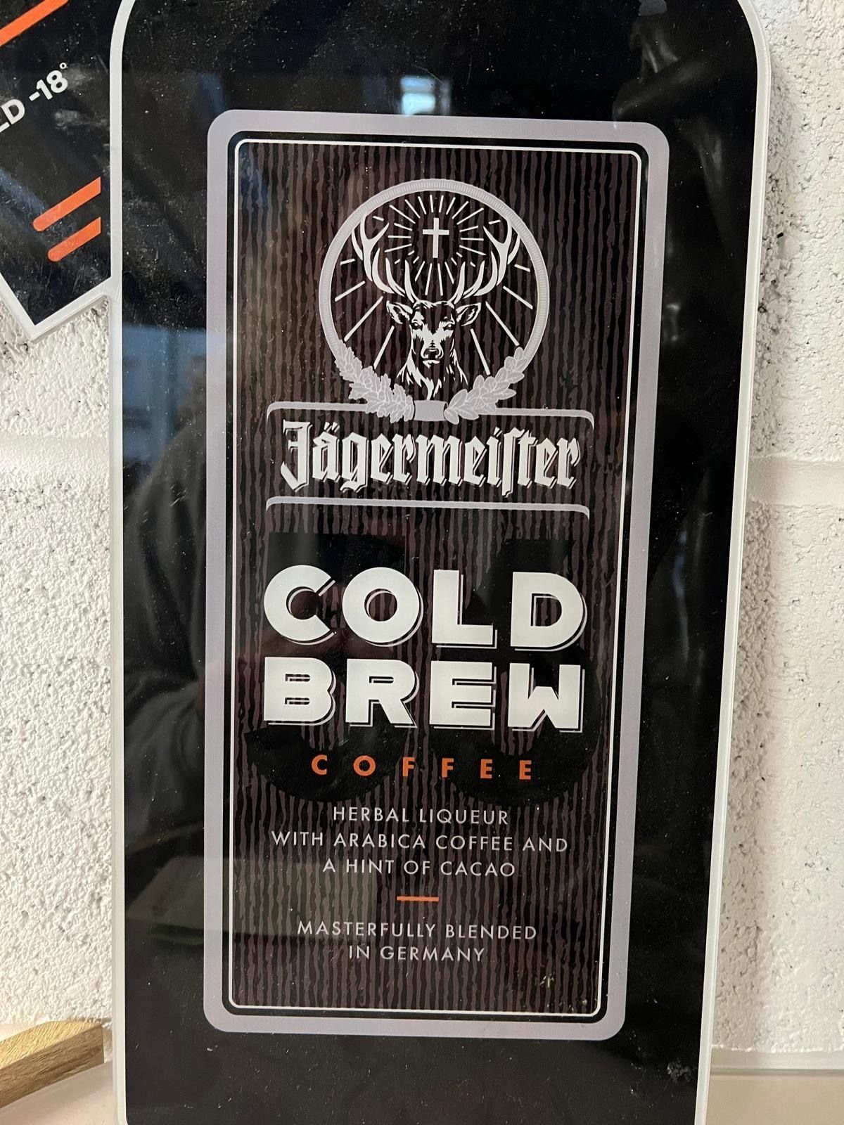 Jagermeister Cold Brew Sign photo Home Decor