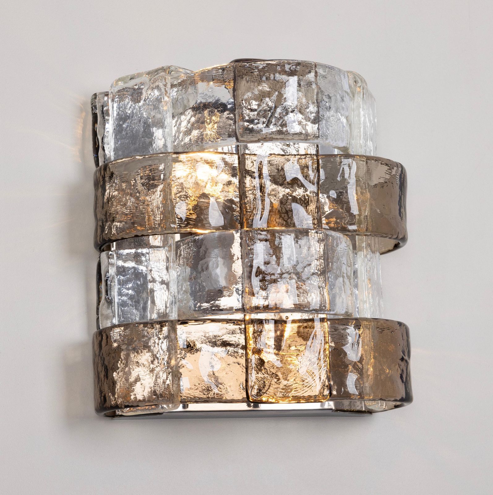 photo furniture Pair Of Murano Glass Sconces Designed By Carlo Nason, Kalmar, Austria, 1970s