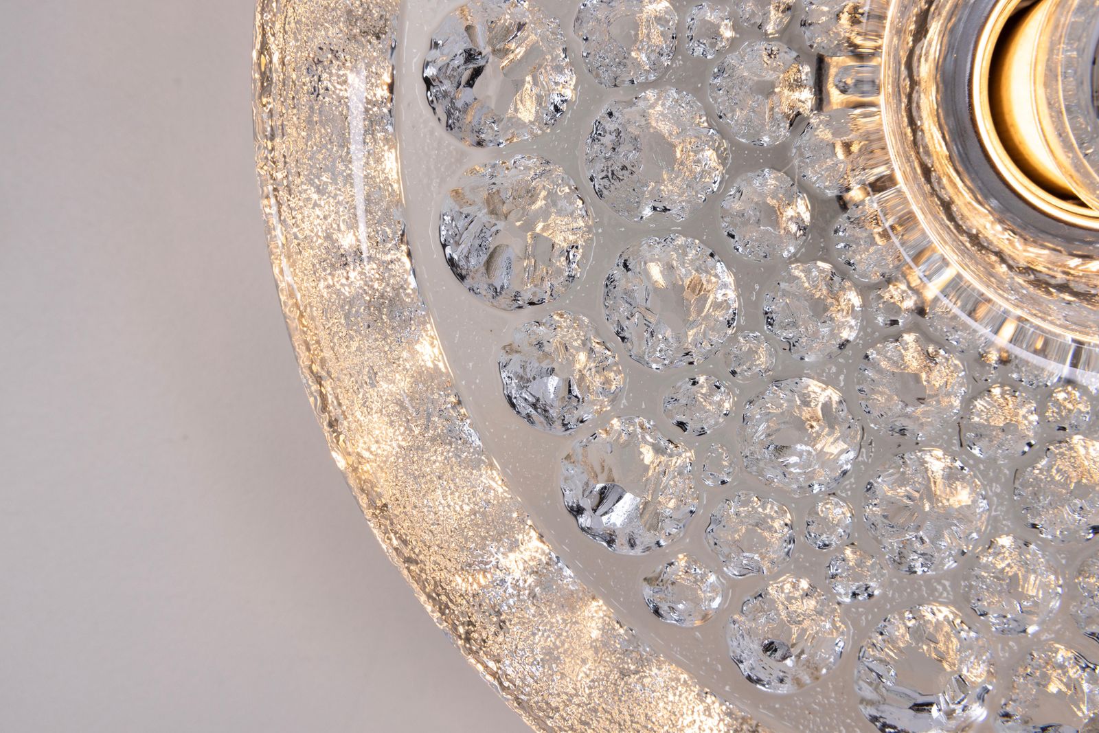 photo for sale 1 Of 12 Sputnik Crystal Glass Wall Sconce By Peill & Putzler, Germany