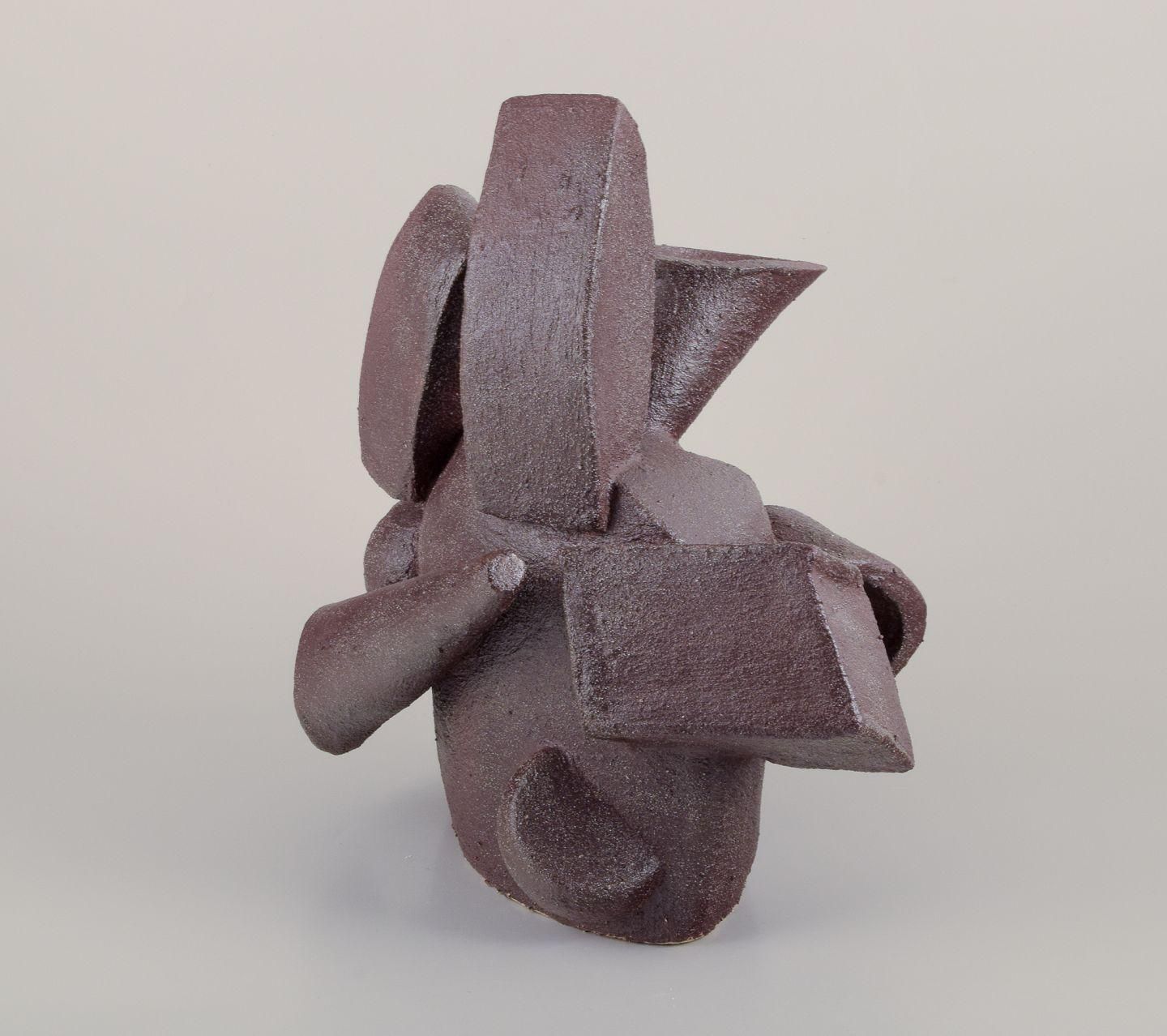 Christina Muff, Contemporary Danish Artist. Large Ceramic Sculpture. 2023 photo furniture