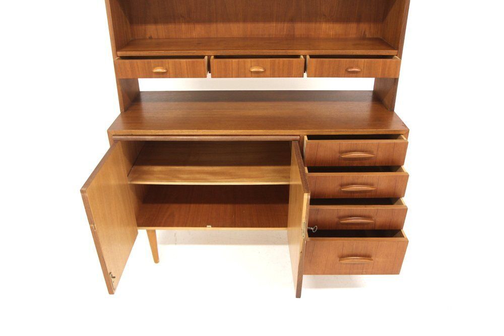 Teak Secretary Desk, Sweden, 1960 photo Furniture