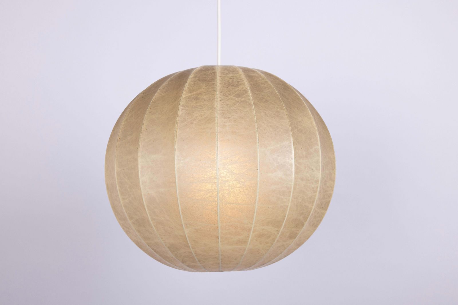 Mid Century German Cocoon Pendant Lamp From Goldkant Leuchten, 1960s photo buy