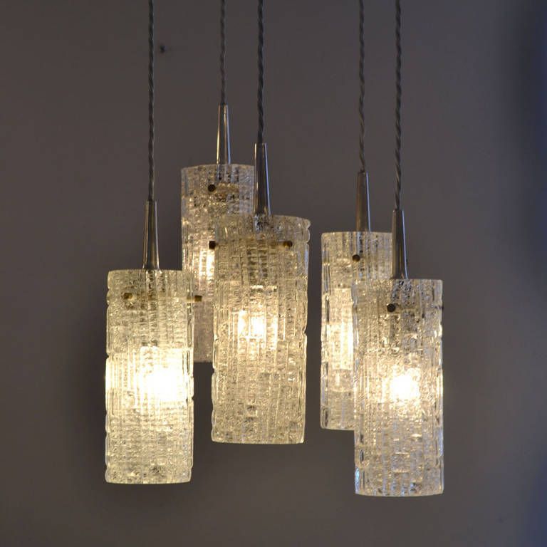 Five Tiered Glass Chandelier By Kalmar photo furniture