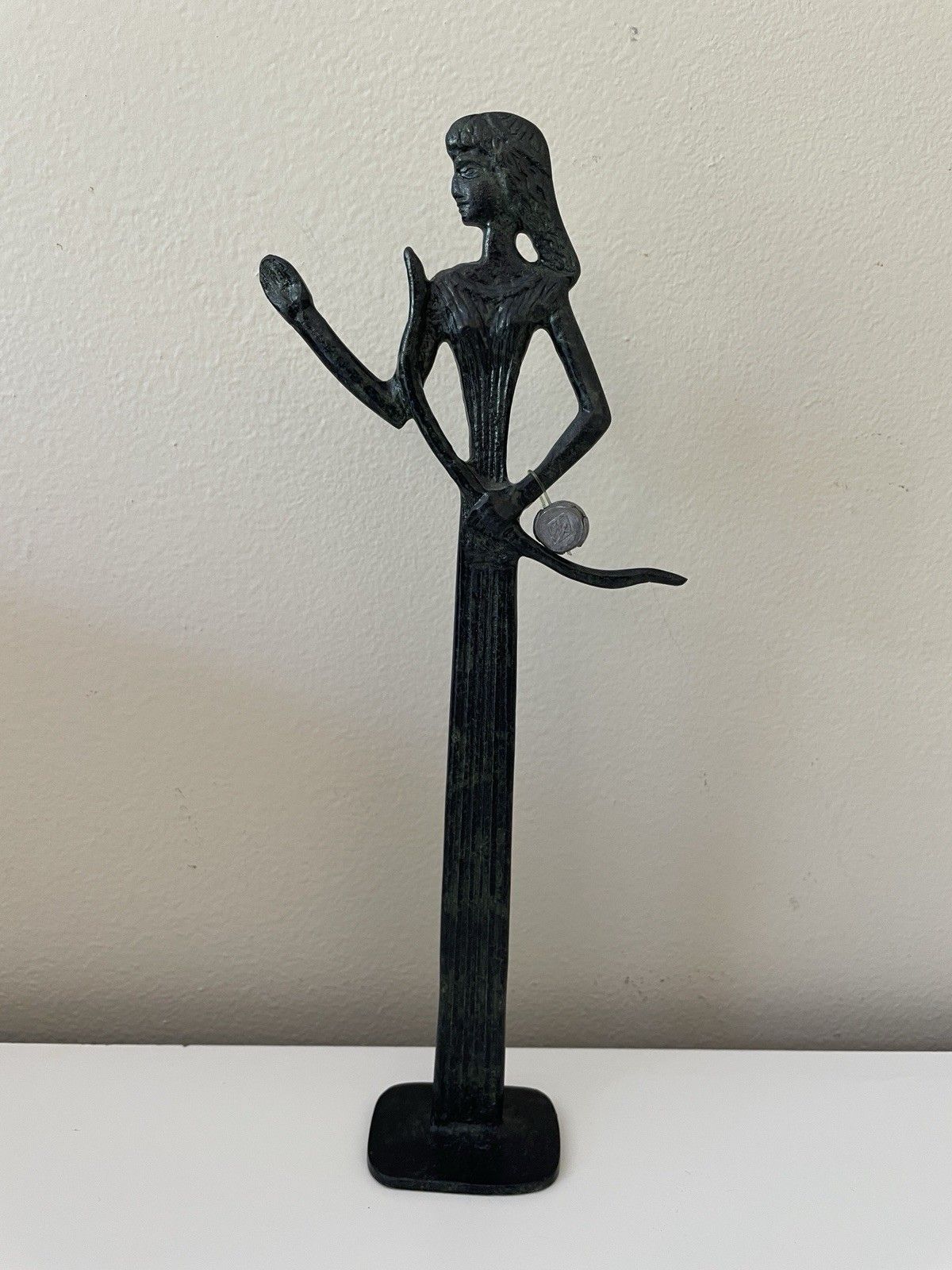 Artemis / Diana Goddess Of Hunt, Moon Sister Of Apollo Bronze Statue photo furniture