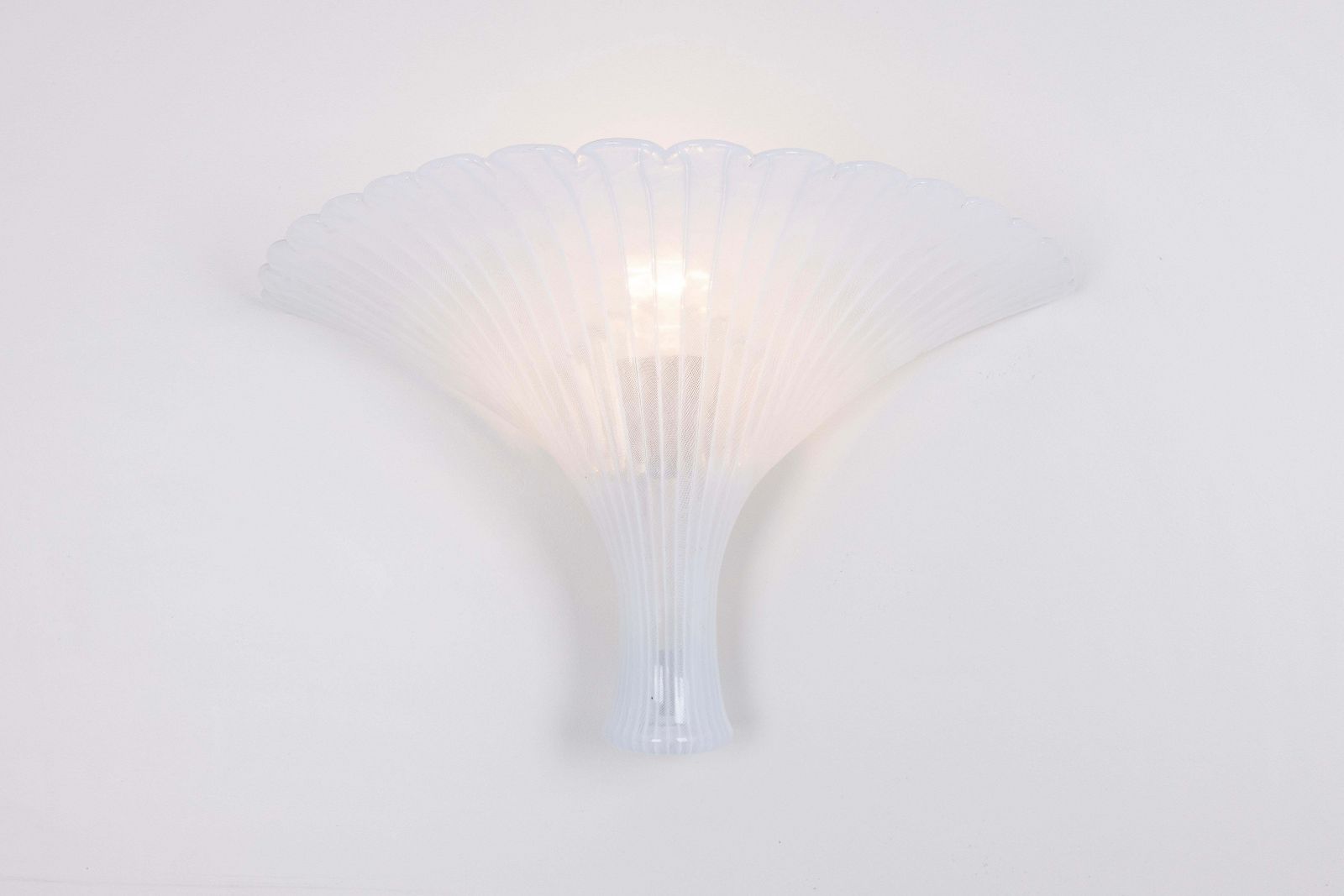 Large Murano Glass Wall Sconce By Barovier & Toso, Italy, 1970s photo vintage