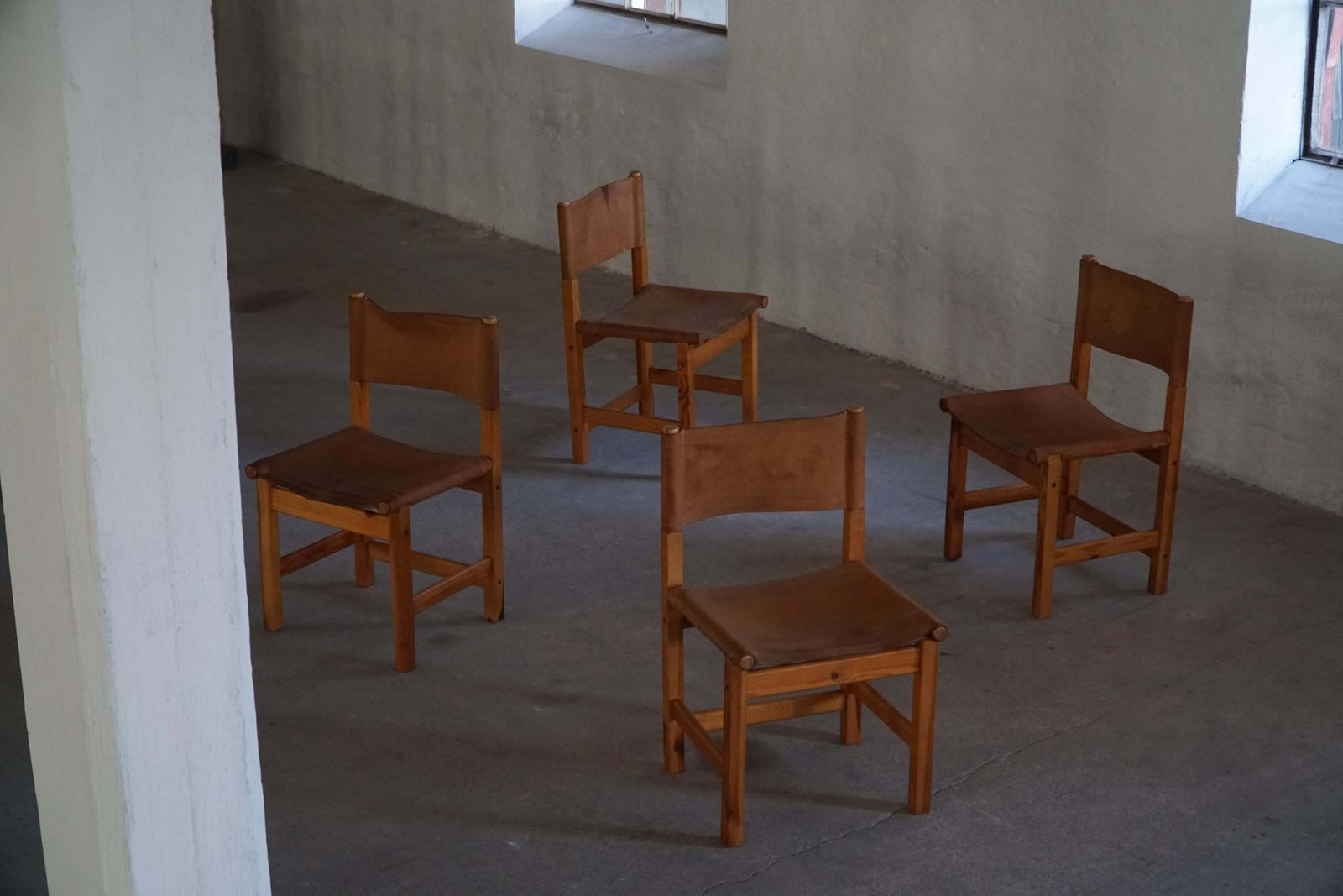 20th Century, Set Of 4 "Kotka" Dining Chairs By Tomas Jelinek For Ikea, 1980s photo for sale