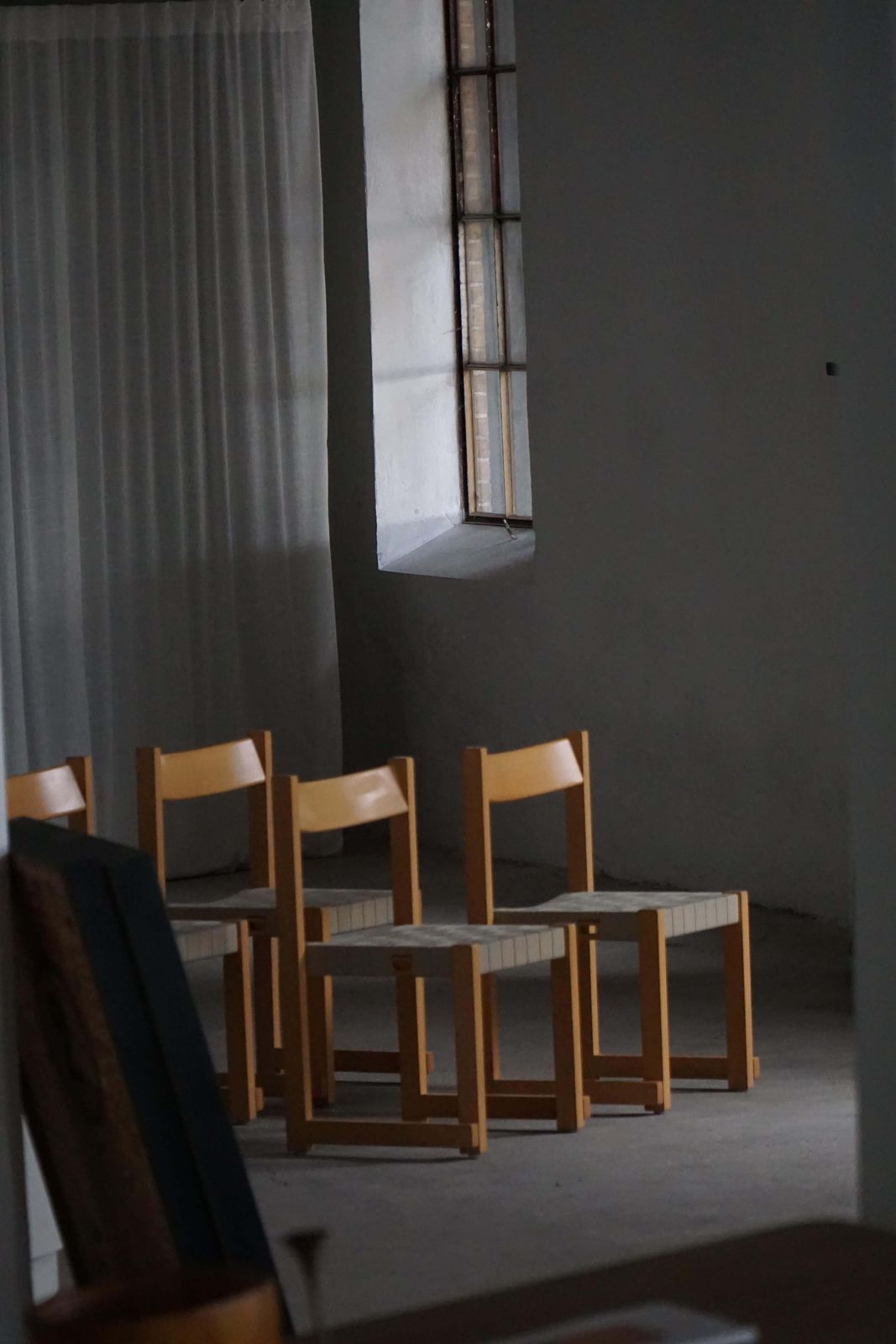 photo buy Hans J. Wegner, ‘Koldinghus’ Chairs In Beech With Woven Seat, Set Of 6, 1988