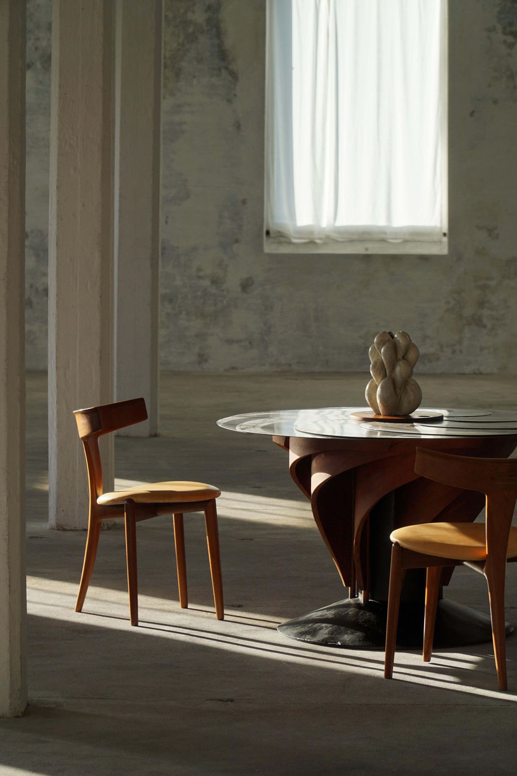 Set Of 4 “T” Chairs By Erik Andersen & Palle Pedersen, Danish Mid Century, 1950s photo vintage