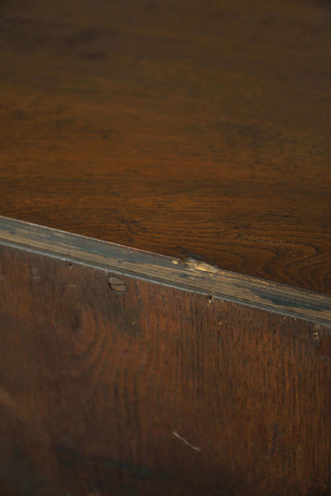 photo buy Danish Modern, Unique Handcrafted Oak Secretary Cabinet, Mid 20th Century