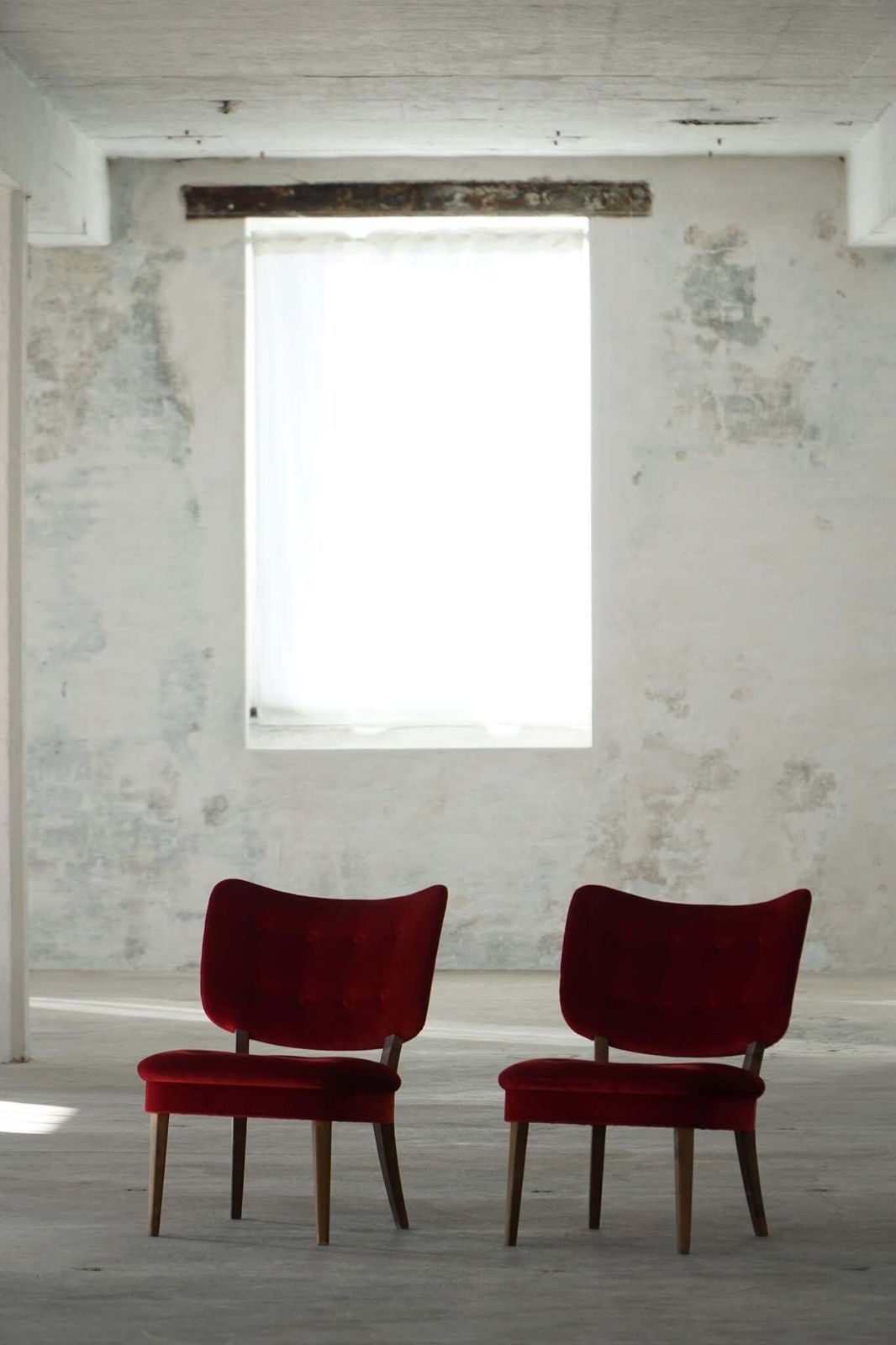 photo furniture Pair Of Gunnar Thalberg “Vilstol 205” Armchairs, Swedish Mid Century, 1950s