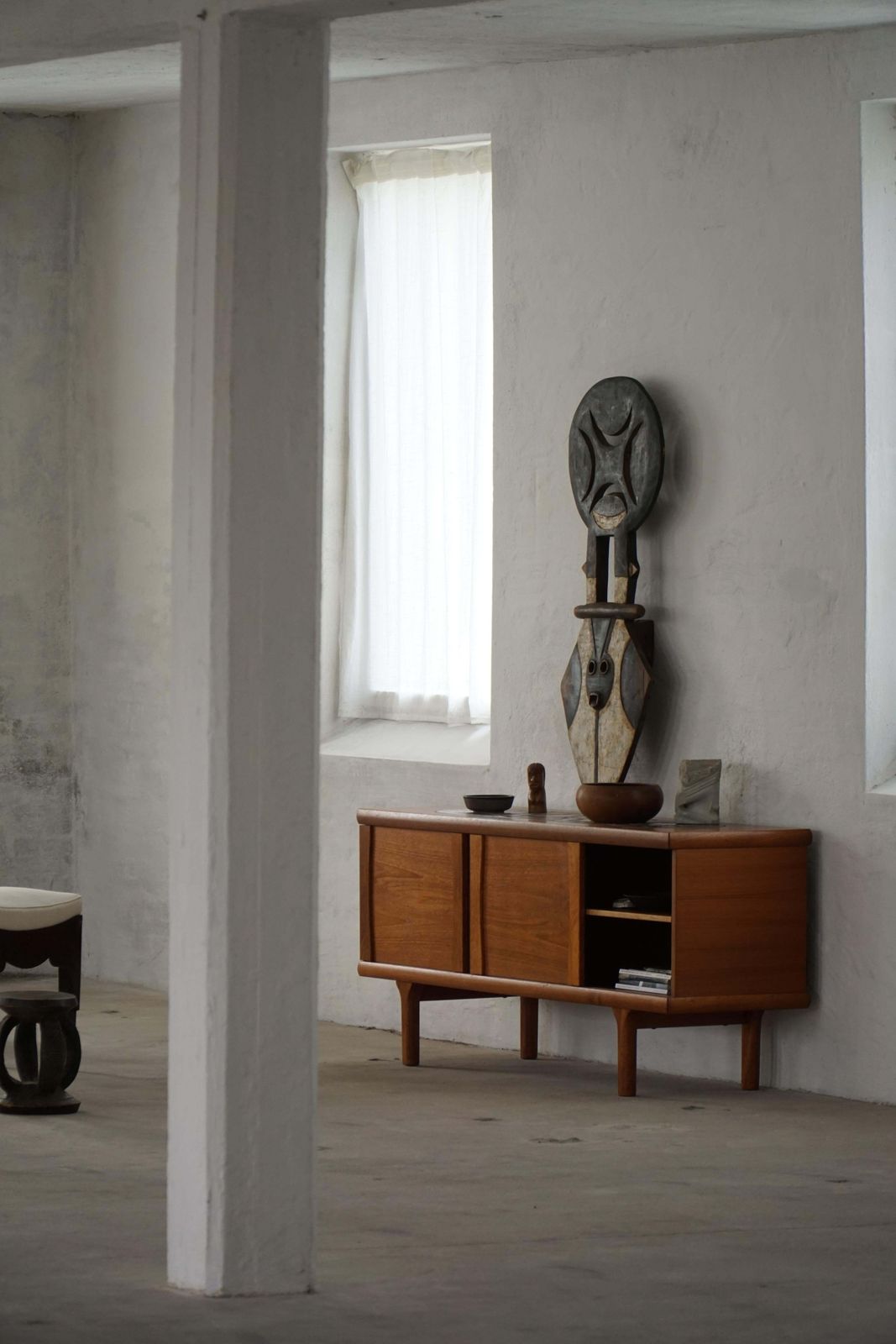 Hansen & Pedersen, Danish Mid Century Modern, Freestanding Teak Credenza, 1960s photo Furniture