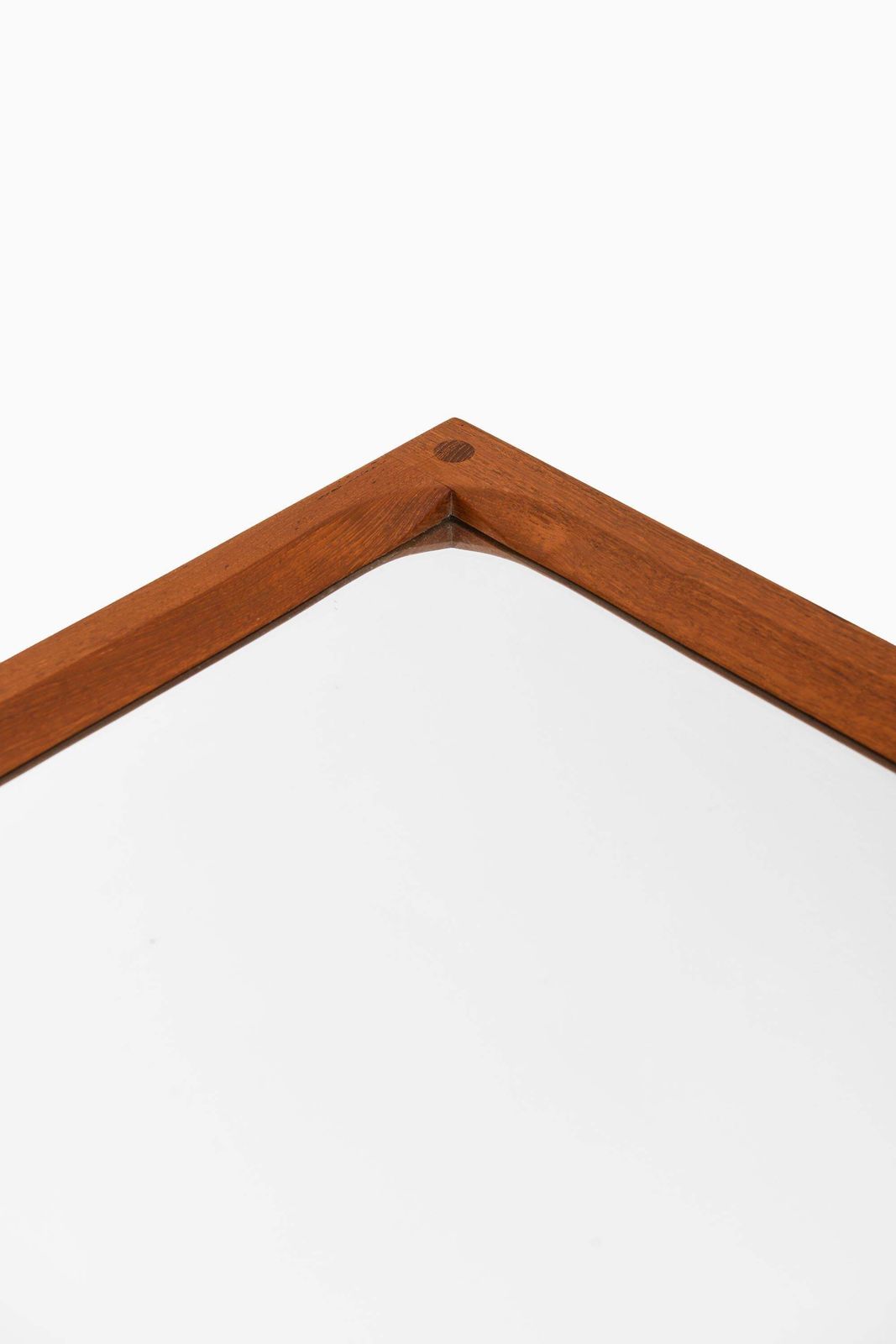 Teak Mirror By Kai Kristiansen, 1950s photo for sale