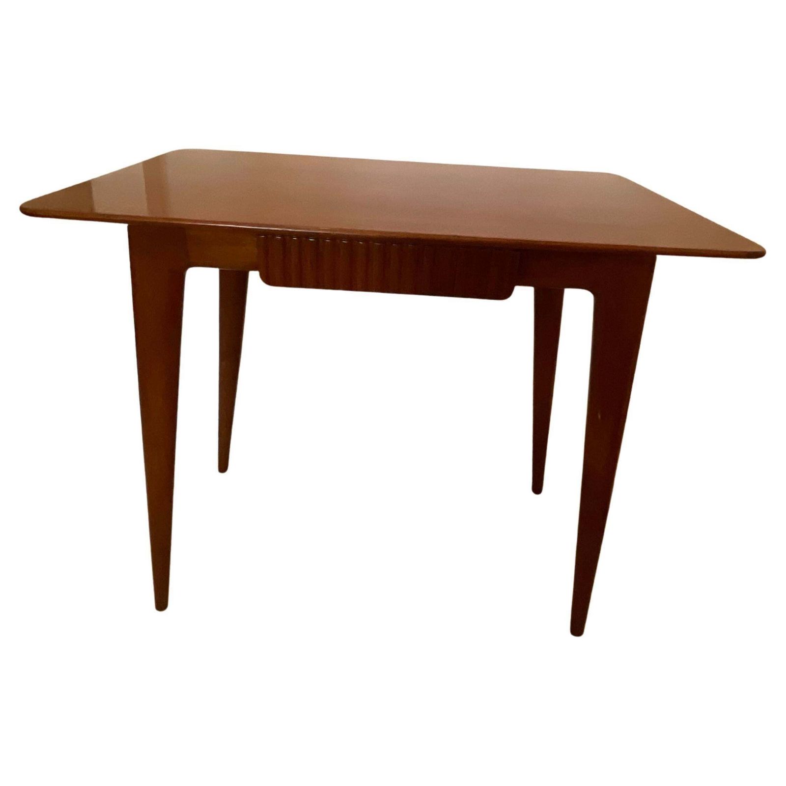 Dassi   Piccolo Tavolo, Scrivania   Casetto Centrale   Teak   Italia 1950.