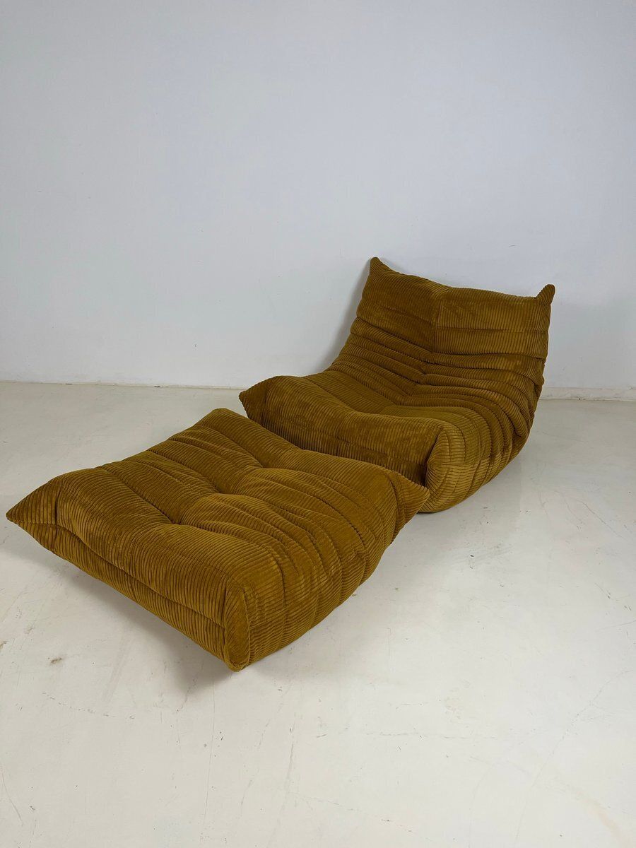 photo furniture Togo Sofa By Michael Ducaroy, 1980s, Set Of 5