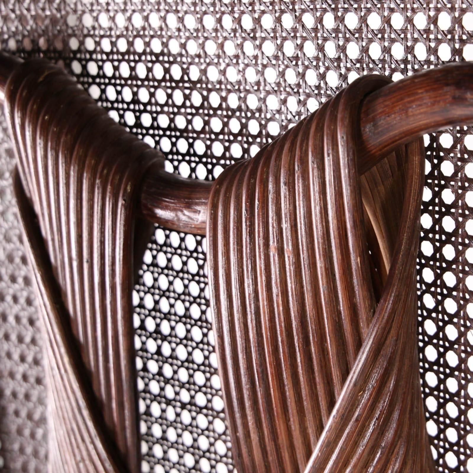 Pair Of Rattan Folding Screens photo for sale