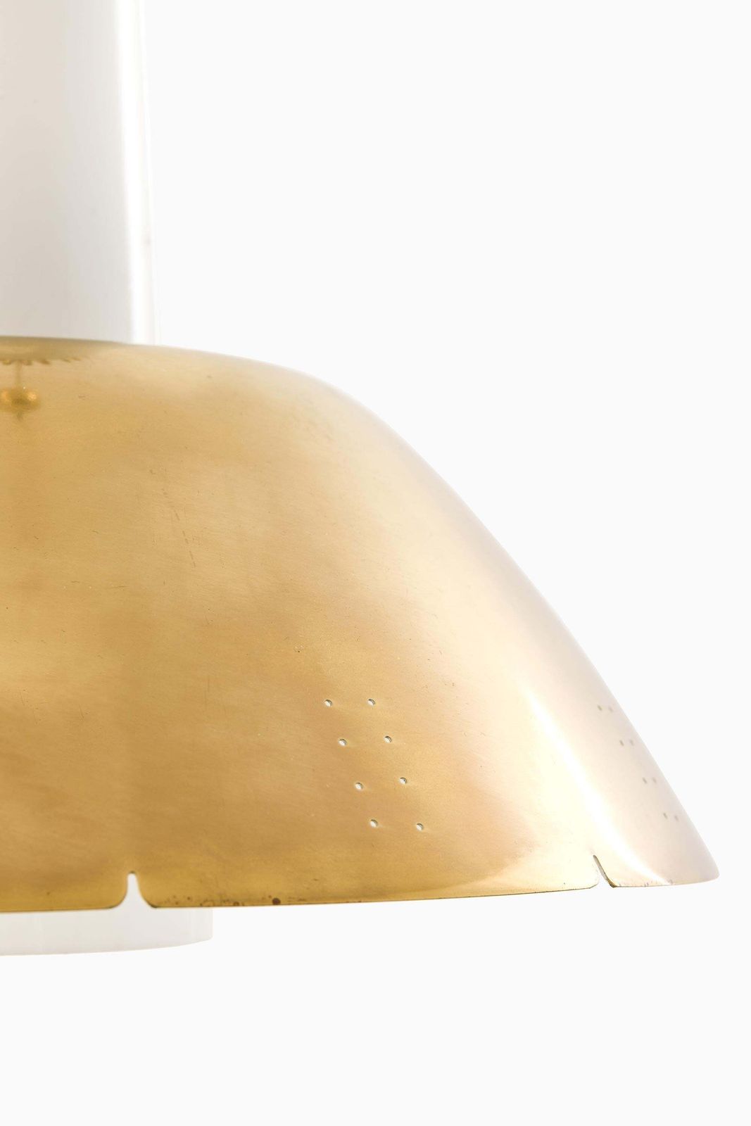 Pair Of Ceiling Lamps, Model K2 20, In Brass By Paavo Tynell, 1950s photo Lighting