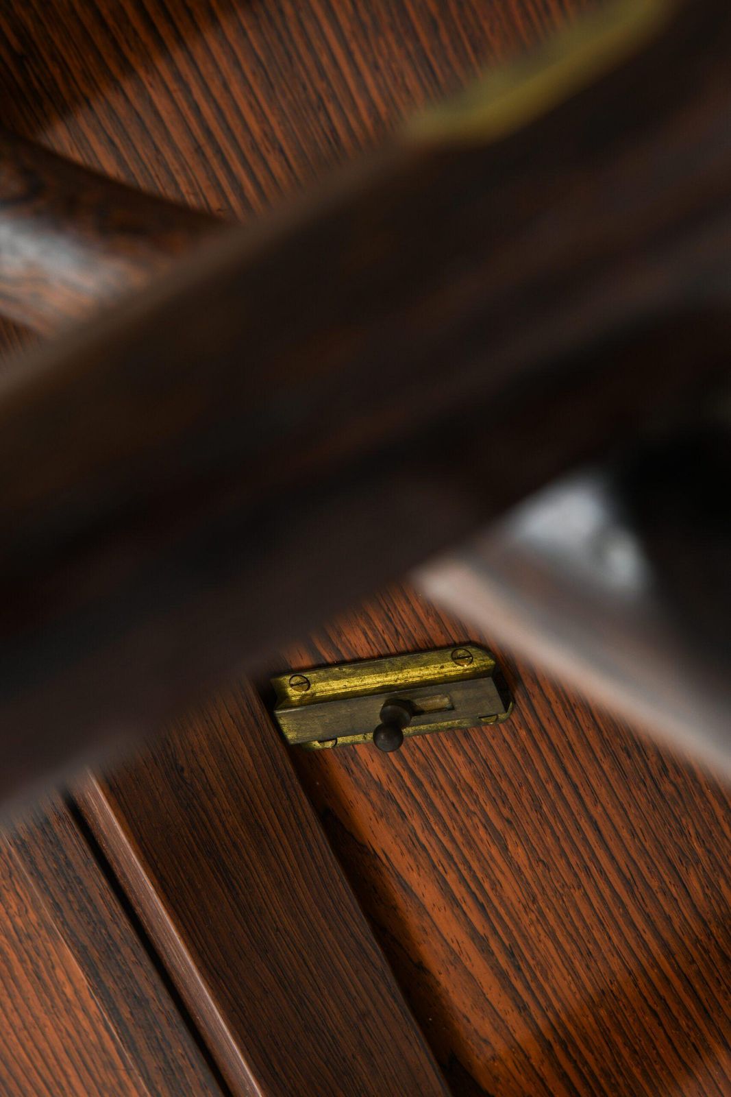 'Egyptian Table' In Rosewood And Brass By Mogens Lassen, 1935 photo vintage