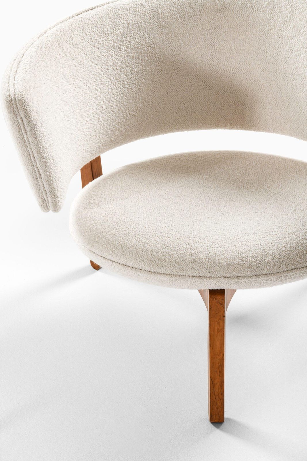 Pair Of Easy Chairs And Stool In Rosewood Designed By Sven Ellekær, 1962 photo for sale