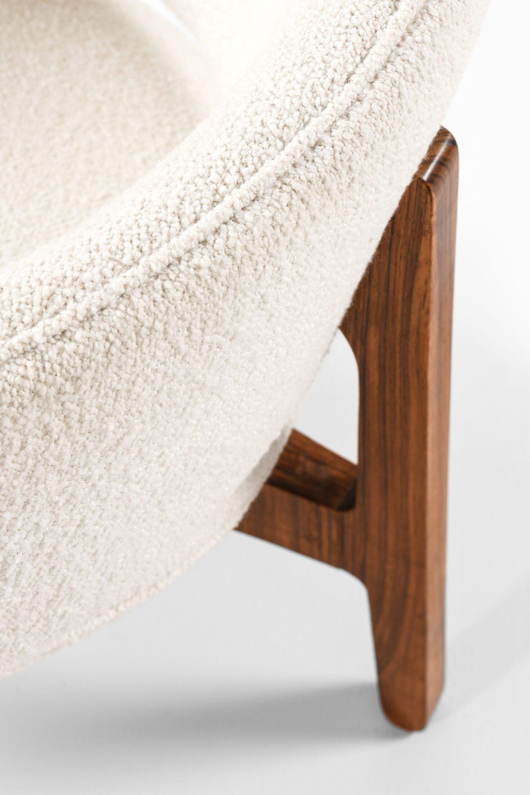 Pair Of Easy Chairs And Stool In Rosewood Designed By Sven Ellekær, 1962 photo 34025.0