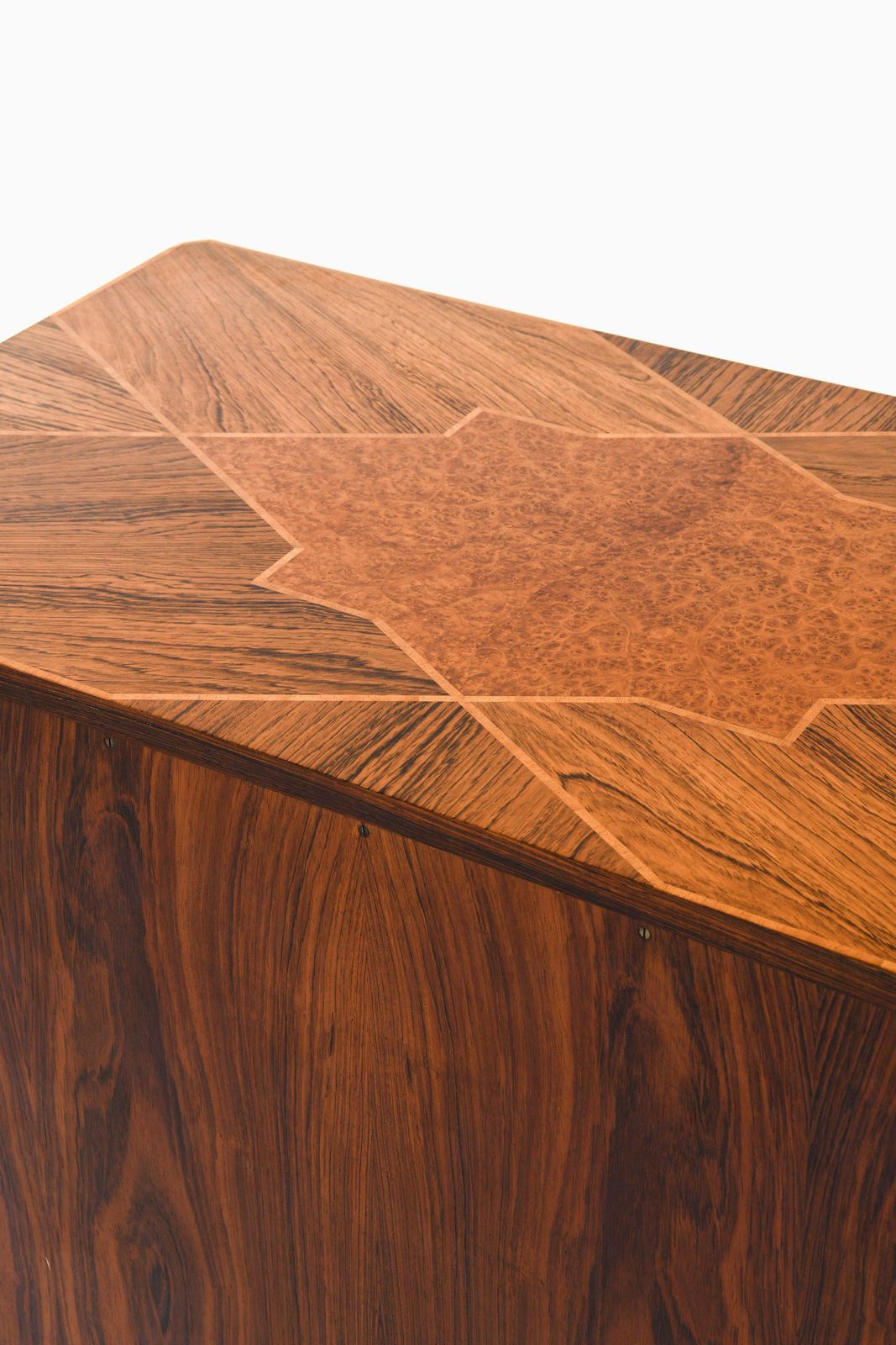 29817.0 Bureau In Rosewood And Brass By Tage Lindgren, 1954 photo