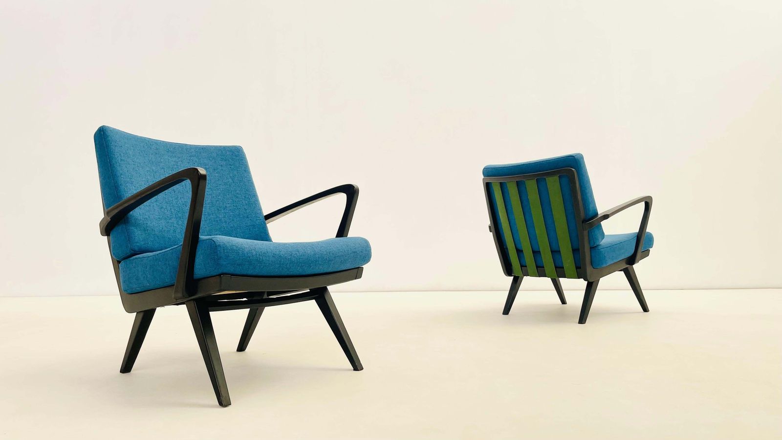 Belgian 1960's Pair Of Loungechairs photo furniture