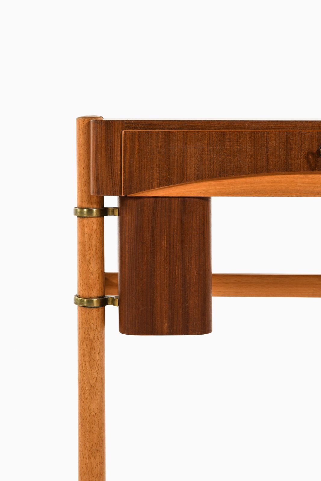 Vanity In Teak, Beech And Brass By Bertil Fridhagen, 1958 photo 7512.0