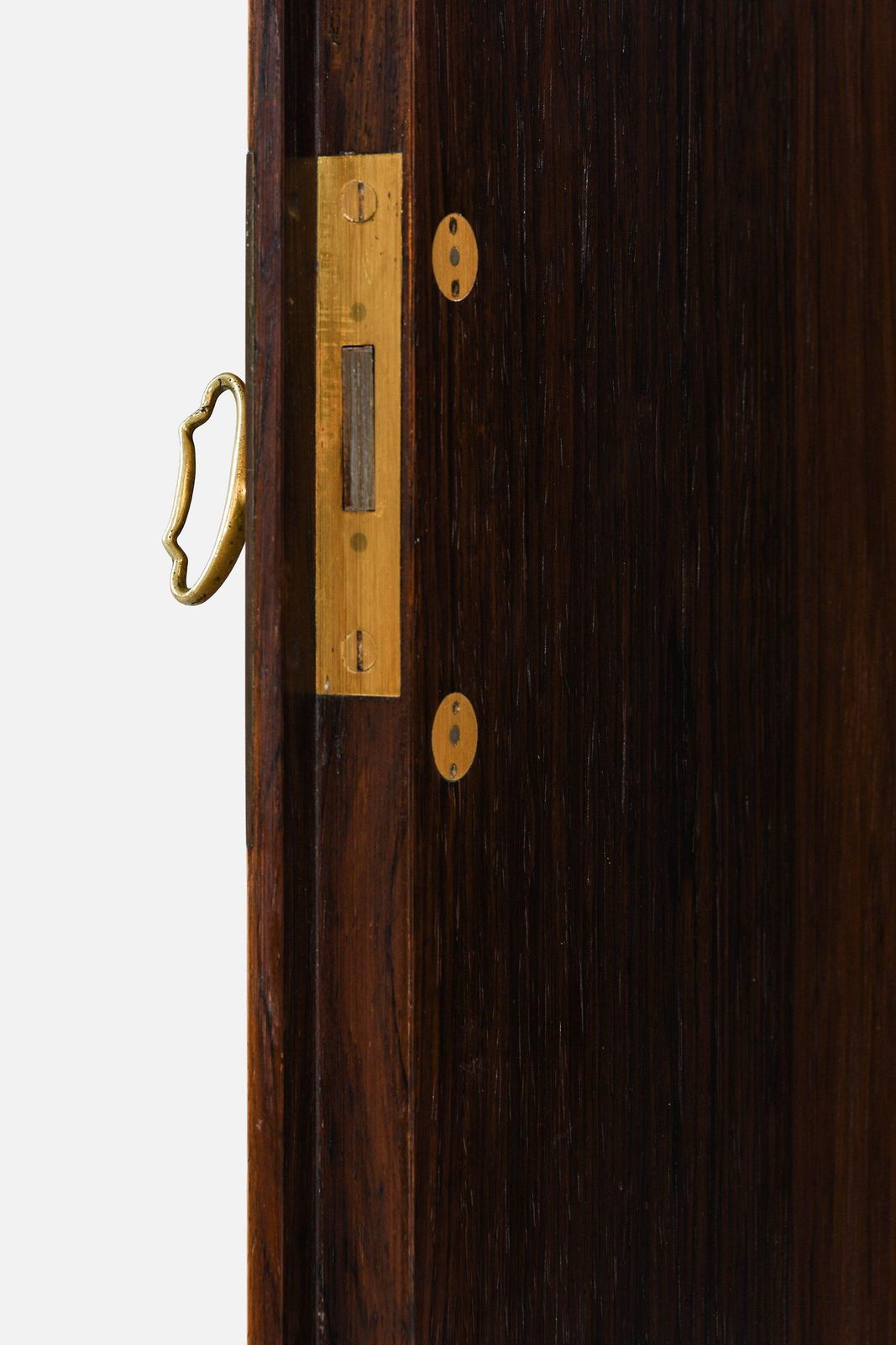 Cabinet In Rosewood And Brass By Ernst Kühn, 1940's photo vinterior