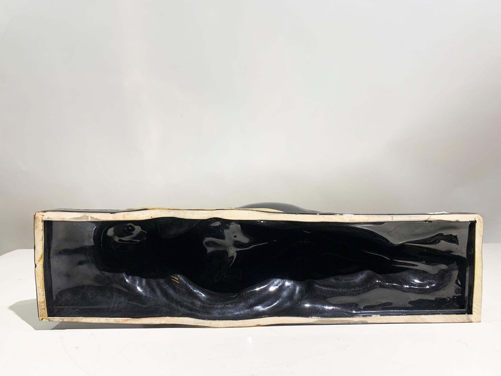 3362.0 Art Deco "Reclining Woman" Sculpture By Charles Lemanceau, Signed "C.Lemanceau" photo