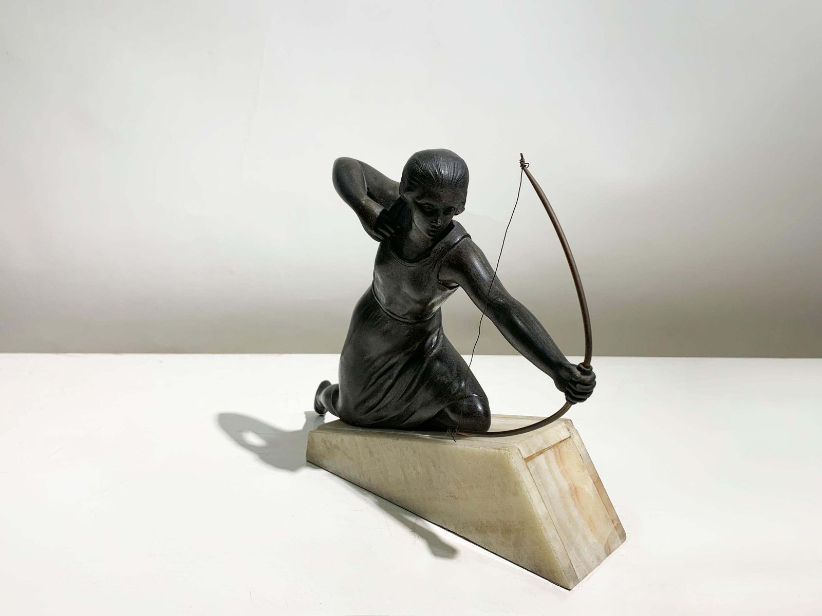 "Diana The Huntress" Art Deco Sculpture, Circa 1930's photo for sale