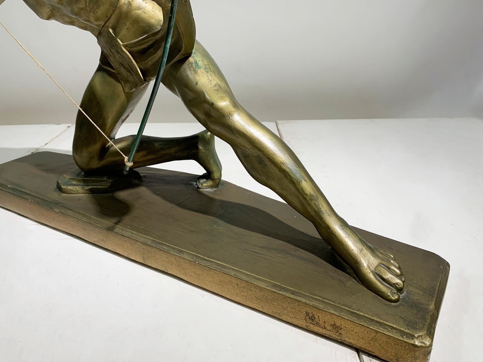 Art Art Deco Terracotta Metal Patinated Sculpture Engraved "Maf" And Numbered 306 photo