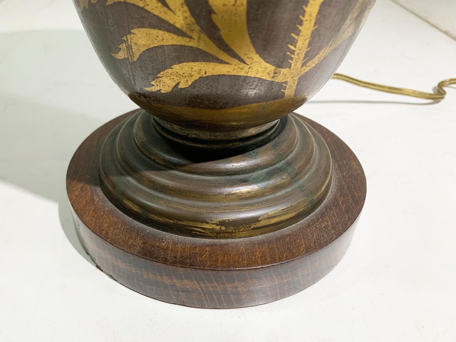 Art Deco "Poppy" Table Lamp, Signed "A. Ducobu", France, Circa 1930 photo buy