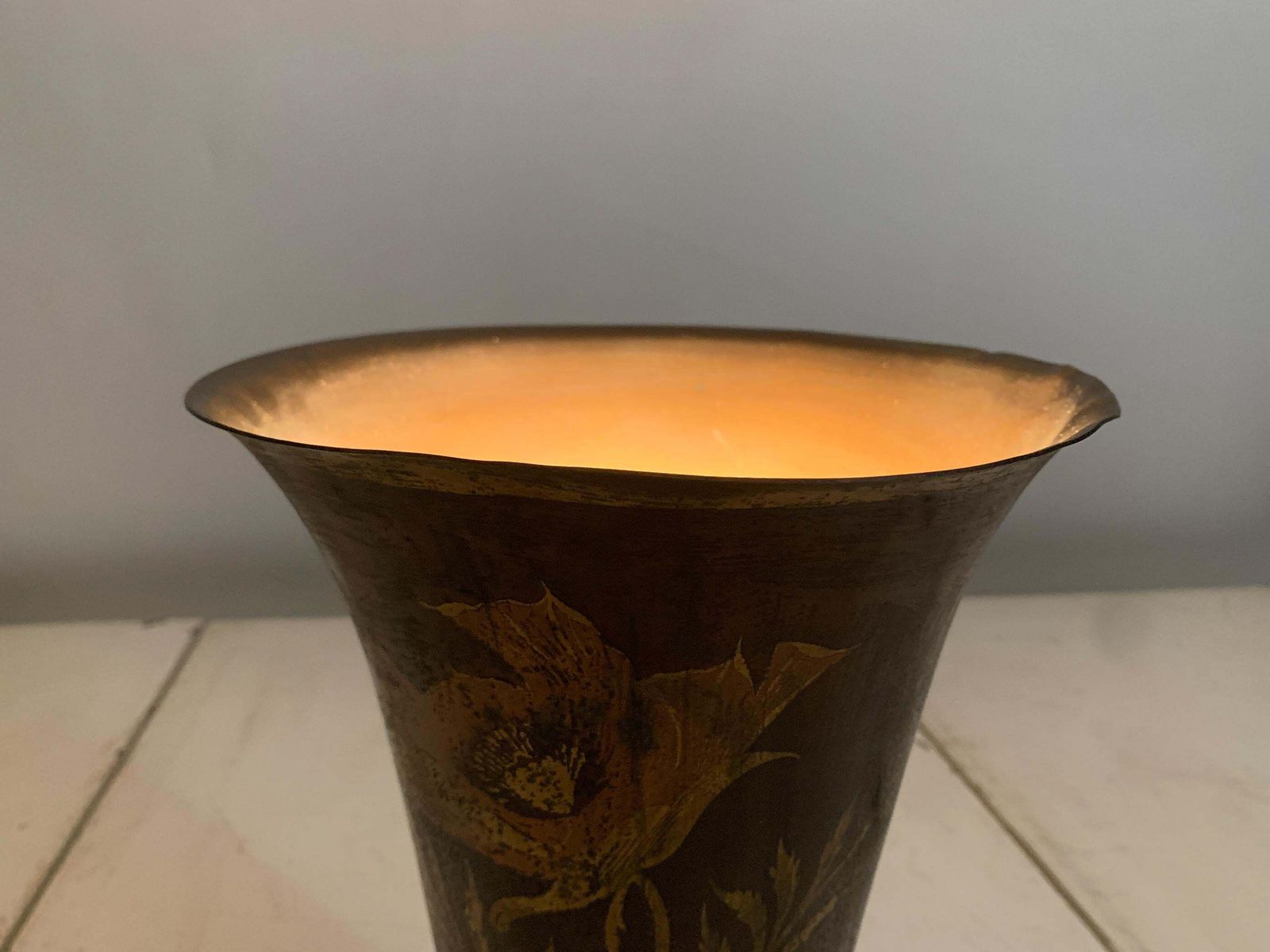 Lighting Art Deco "Poppy" Table Lamp, Signed "A. Ducobu", France, Circa 1930 photo