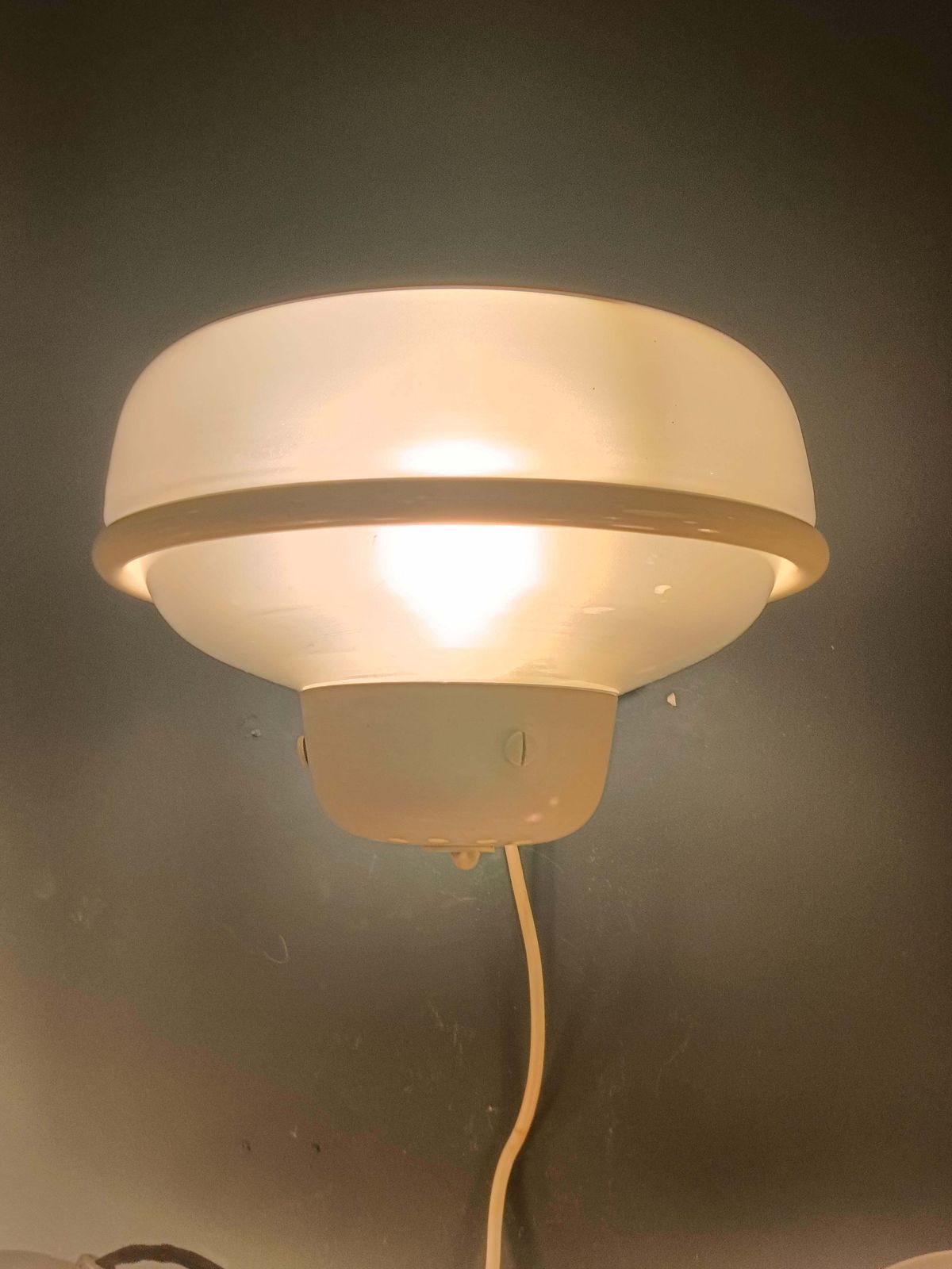 Gino Sarfatti For Arteluce Wall Lamp "228" White, Italy 1950s photo vinterior