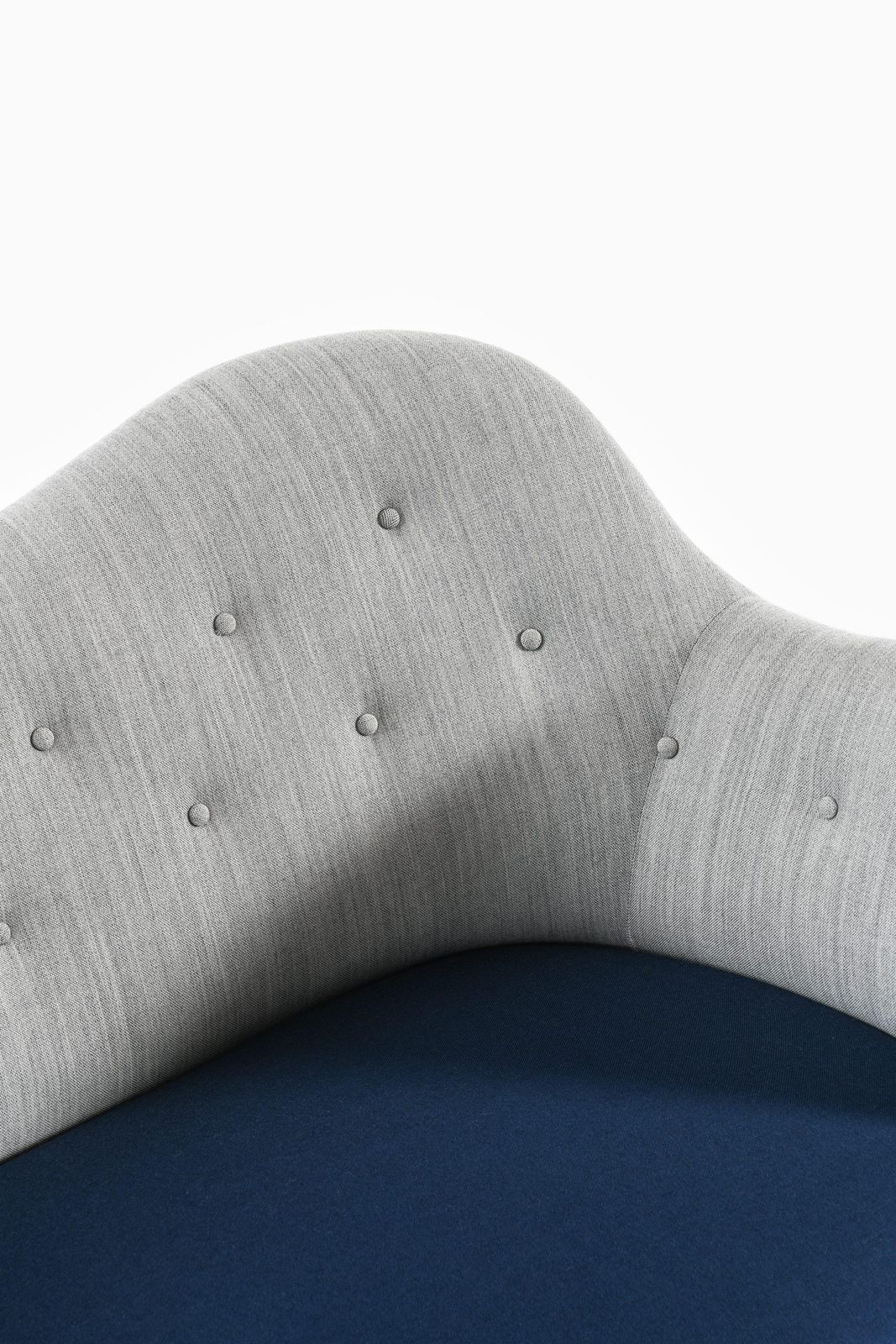 Sofa In Stained Beech Legs And Reupholstered By Finn Juhl, 1946 photo vintage