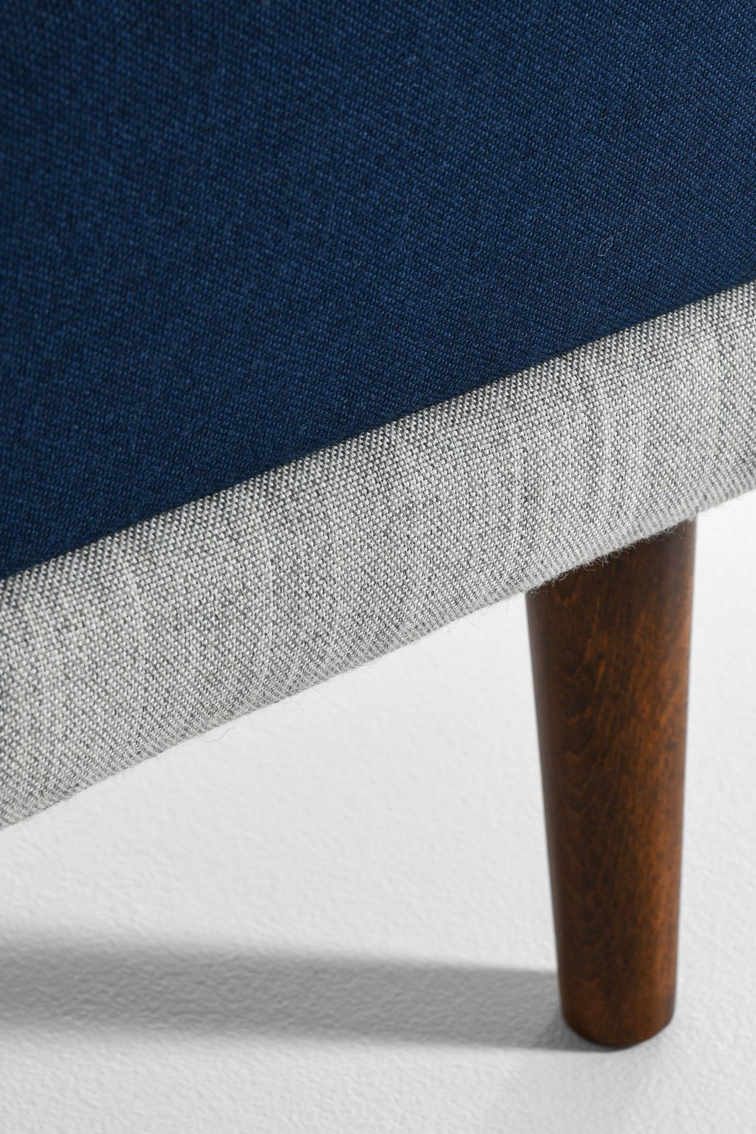 photo for sale Sofa In Stained Beech Legs And Reupholstered By Finn Juhl, 1946