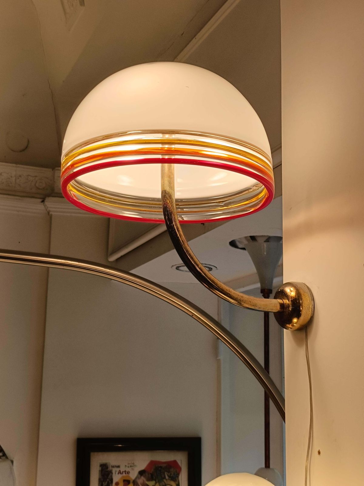 Roberto Pamio And Renato Toso For Leucos Pair Of "Febo" Wall Lamps, 1960 photo buy