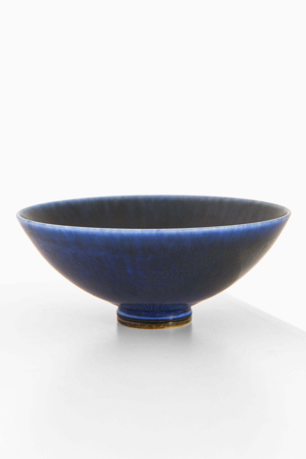Ceramic Bowl In Hare Fur Glaze By Berndt Friberg, 1964 photo furniture