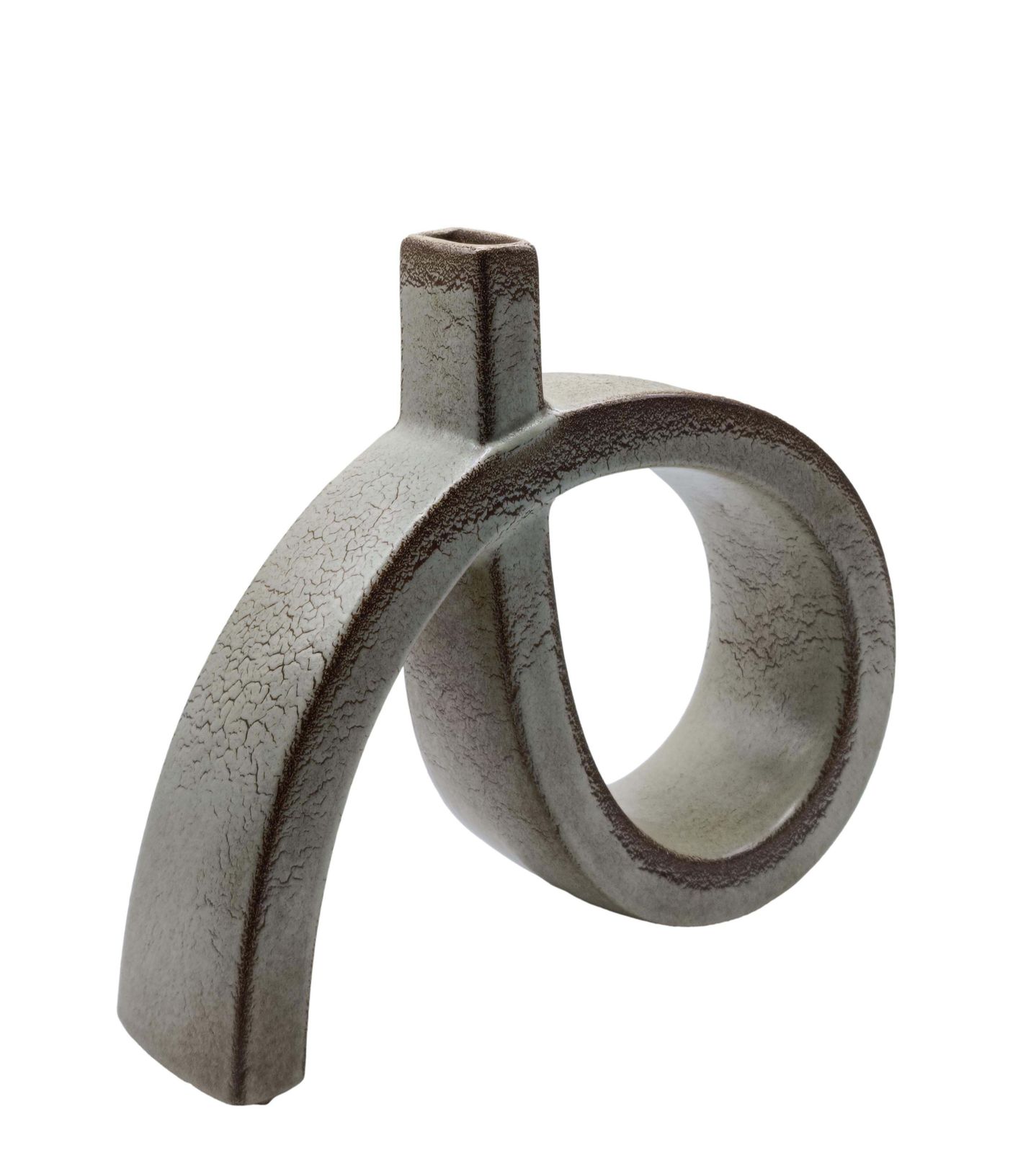 Roberto Rigon For Bertoncello Monofiore Vase In Ceramic, Italy 1970s photo furniture
